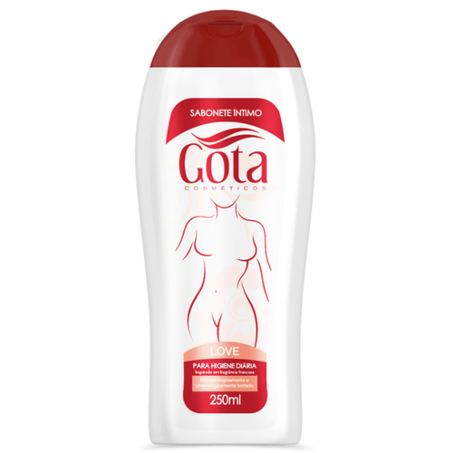 Sabonete Liquido Intimo Gota Dourada Love 250ml