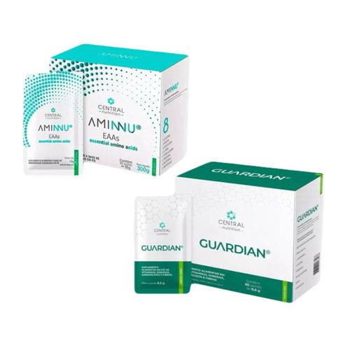 Aminnu Eaas 10g + Guardian 8,5g- Limão- Central Nutrition Limão Aminnu Eaas 10g + Guardian 8,5g- Limão- Central Nutrition Limão