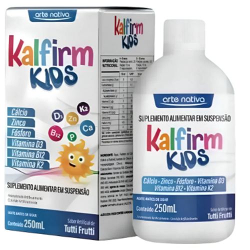 Kalfirm Kids 250ml Infantil vitamina para Criaças Kids 250ml Kalfirm Kids 250ml Infantil vitamina para Criaças Kids 250ml