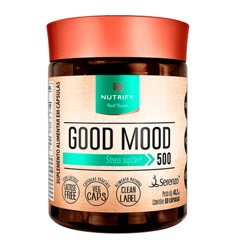Good Mood - Auxilia no Controle do Humor 60 cápsulas 60 Cápsulas Good Mood - Auxilia no Controle do Humor 60 cápsulas 60 Cápsulas