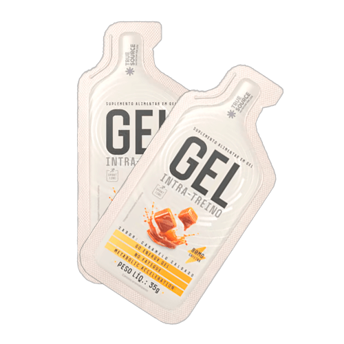 Kit 2X: Gel Intra Treino Caramelo Salgado + Cafeína True Source 35g Kit 2X: Gel Intra Treino Caramelo Salgado + Cafeína True Source 35g
