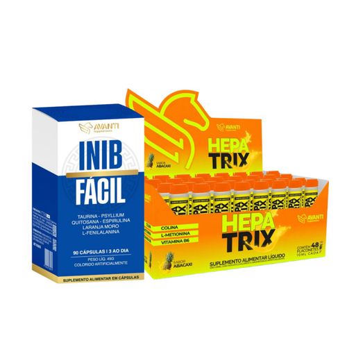 Kit Hepatrix + Inibfácil Abacaxi
