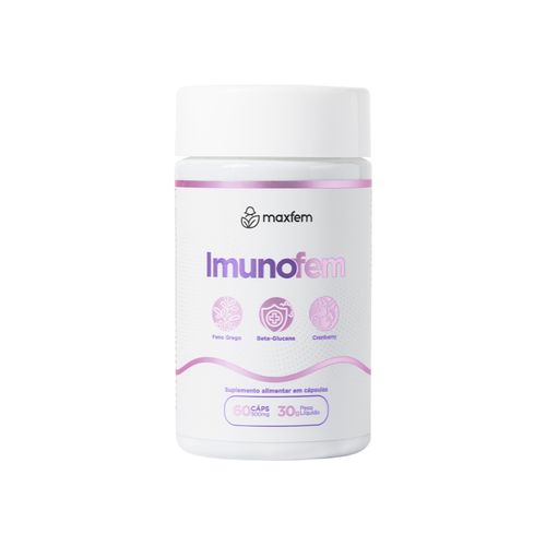 Imunofem, Suplemento Natural para Saúde Íntima Feminina, Tratamento para Candidíase 2 Meses Imunofem, Suplemento Natural para Saúde Íntima Feminina, Tratamento para Candidíase 1 Mês
