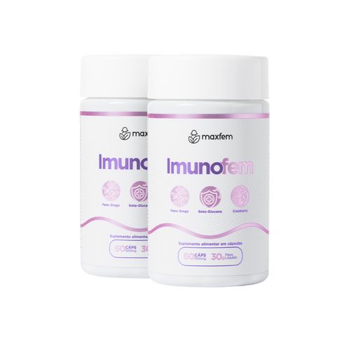 Imunofem, Suplemento Natural para Saúde Íntima Feminina, Tratamento para Candidíase 2 Meses Imunofem, Suplemento Natural para Saúde Íntima Feminina, Tratamento para Candidíase 2 Meses