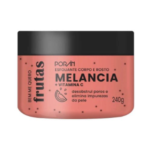 Esfoliante Corpo E Rosto Poran 240g Melância PR200 Esfoliante Corpo E Rosto Poran 240g Melância PR200