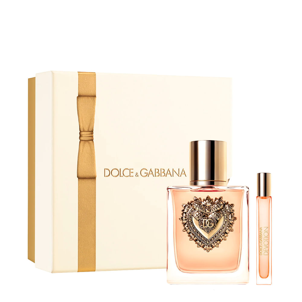 Kit Dolce & Gabbana Devotion Feminino - Edp 100ml + Miniatura 10ml