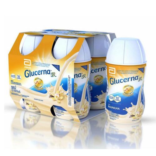 Glucerna SR 200ml pack com 16 unidades sabor Baunilha Glucerna SR 200ml pack com 16 unidades sabor Baunilha