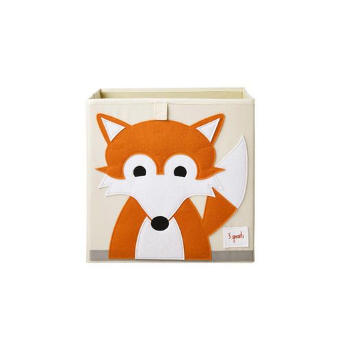 Cesto Organizador Quadrado Raposa - 3 Sprouts Cesto Organizador Quadrado Raposa - 3 Sprouts