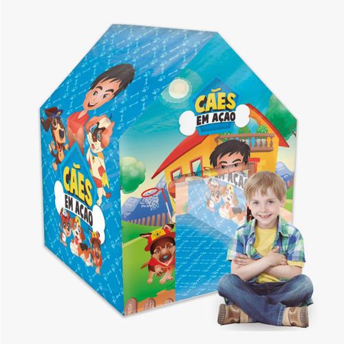 Brinquedo Barraca com Cano Cães em Ação