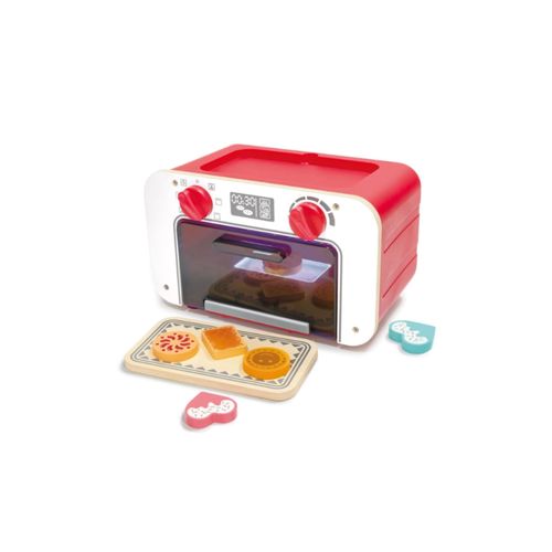 Forninho Mágico em Madeira Infantil Vermelho - Hape Forninho Mágico em Madeira Infantil Vermelho - Hape