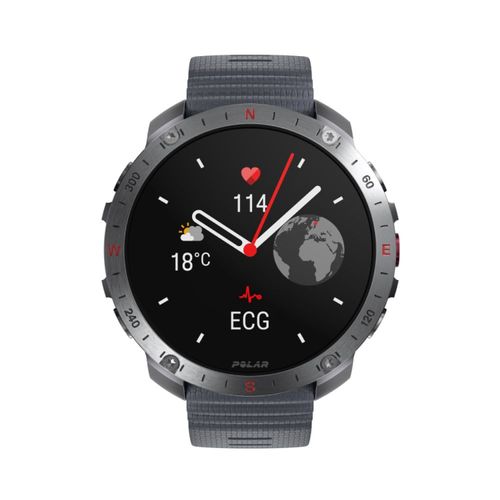 Relógio Esportivo Polar Grit X2 Pro Stone Gray