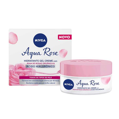 Hidratante Nivea 50ml Gel Creme Aqua Rose Hidratante Nivea 50ml Gel Creme Aqua Rose