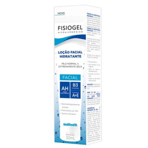 Fisiogel Loção Facial Hidratante 50ml
