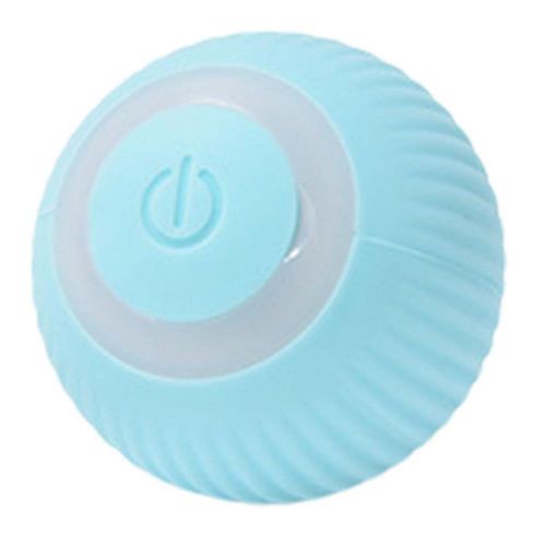 Bola Elétrica Inteligente Mágica para Animais de Estimação Cães e Gatos Brinquedos interativos Movimento Automático USB Azul Bola Elétrica Inteligente Mágica para Animais de Estimação Cães e Gatos Brinquedos interativos Movimento Automático USB Azul