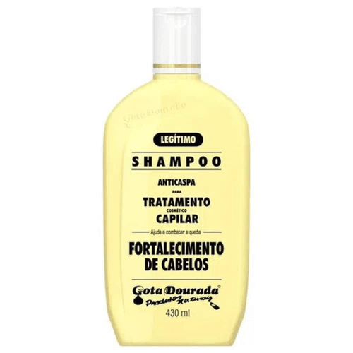 Gota Dourada Shampoo Fortal Todos Os Tipo De Cabelo