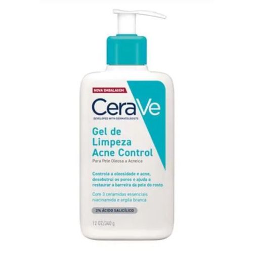 Cerave Gel de Limpeza Acne Control 340g