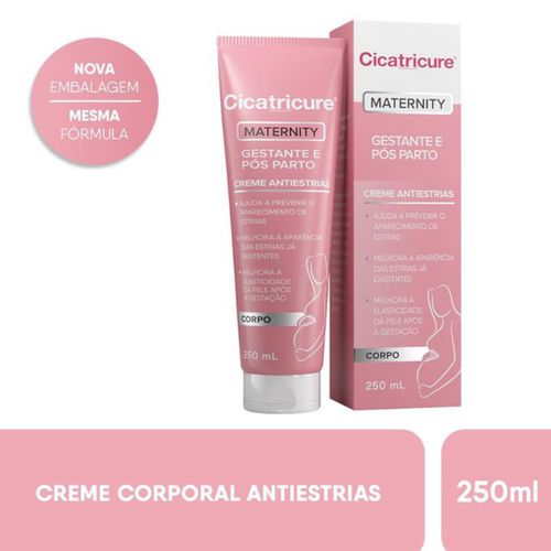 Cicatricure Maternity Creme Corporal Antiestrias 250ml
