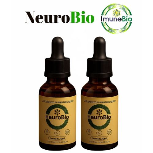Kit 2 NeuroBio – Memória Foco e Concentração - 30 ML Kit 2 NeuroBio – Memória Foco e Concentração - 30 ML