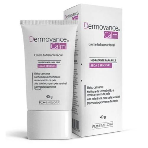 Dermovance Calm Creme Hidratante Facial Pele Seca e Sensível 40g