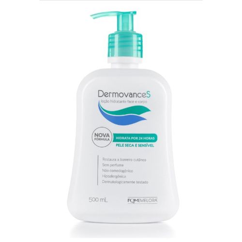 Dermovance S Loção Hidratante Rosto e Corpo Pele Seca Sensível 500ml Dermovance S Loção Hidratante Rosto e Corpo Pele Seca Sensível 500ml