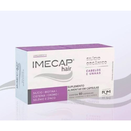 Imecap Hair Silicio Orgânico 60caps Imecap Hair Silicio Orgânico 60caps