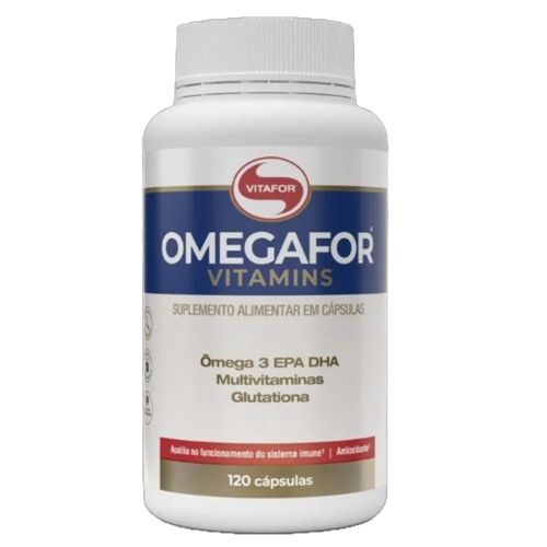 Omegafor Vitamins Vitafor 120 Cápsulas