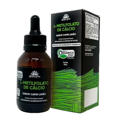 L-Metilfolato de Cálcio Líquido Orgânico Kampo de Ervas 60ml L-Metilfolato de Cálcio Líquido Orgânico Kampo de Ervas 60ml