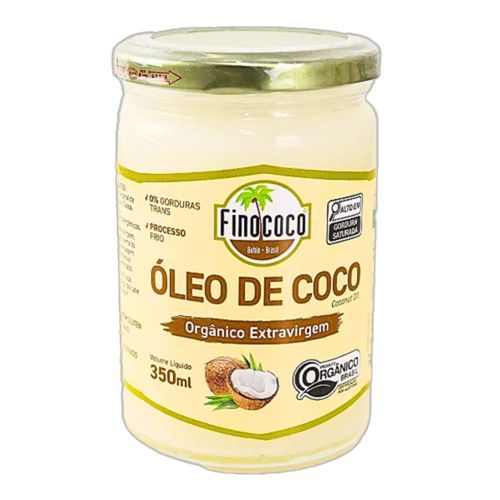 Óleo de Coco Extra Virgem Orgânico Finococo 350ml Óleo de Coco Extra Virgem Orgânico Finococo 350ml