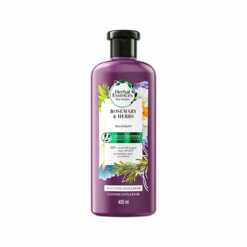 Condicionador Herbal Essences Umectante Alecrim Herbal Essences Simples 400ml Condicionador Herbal Essences Umectante Alecrim Herbal Essences Simples 400ml
