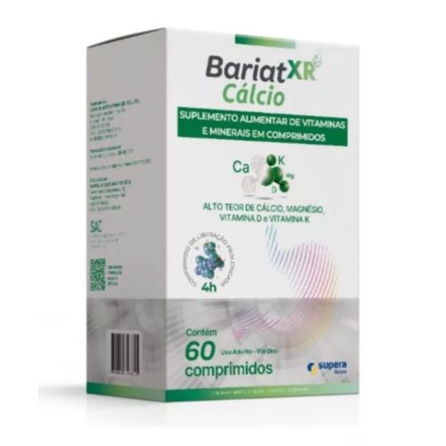 Suplemento Alimentar Bariat XR Cálcio 60cpr