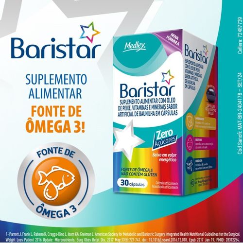 Suplemento Alimentar Baristar 30caps