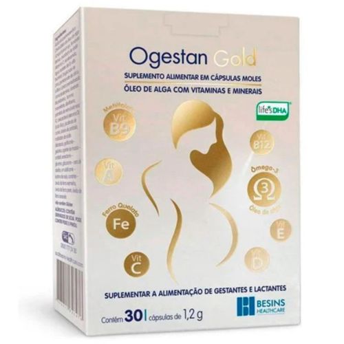 Suplemento Alimentar Ogestan Gold 30cps