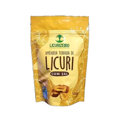 Amêndoa de Licuri Torrada Com Sal Licurizeiro 100g