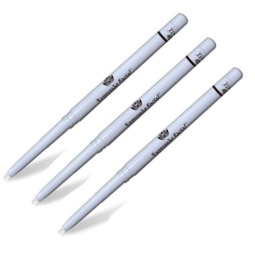 Kit 3 Lapiseira Retrátil Lápis Branco Olhos E Marcação Hintz