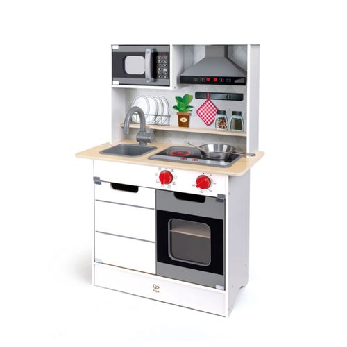 Cozinha em Madeira Premium Infantil Branco - Hape Cozinha em Madeira Premium Infantil Branco - Hape