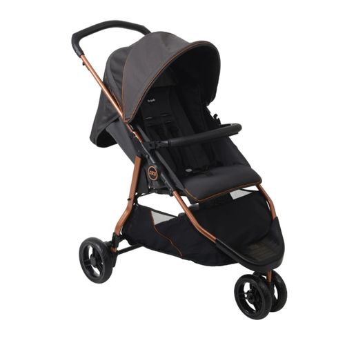 Carrinho de Bebê CR3 Gray e Cobre - Burigotto
