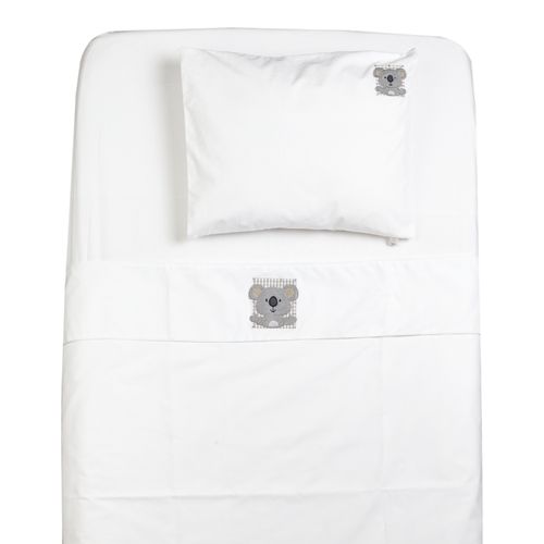 Lençol de Berço e Mini Cama Percal 200 fios 3 peças Colorido Coala D´Bella for Baby Lençol de Berço e Mini Cama Percal 200 fios 3 peças Colorido Coala D´Bella for Baby