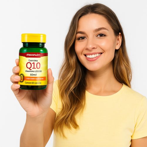 Coenzima Q10 Ubiquinol 50mg 60cp Zero Açucar Idoso Senior Coenzima Q10 Ubiquinol 50mg 60cp Zero Açucar Idoso Senior