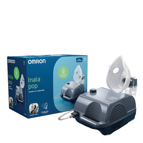 Inalador Nebulizador Compressor Omron NE-C704 InalaPop