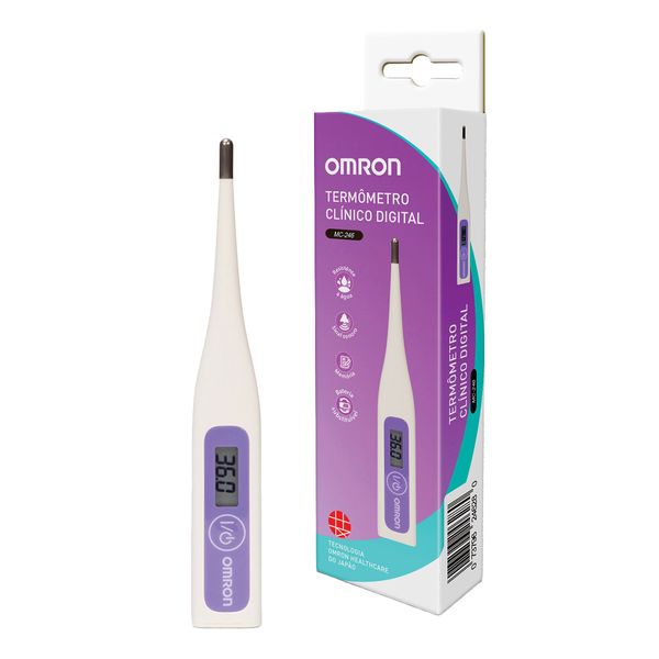 Termômetro Digital Omron MC-246 Uso Infantil e Adulto