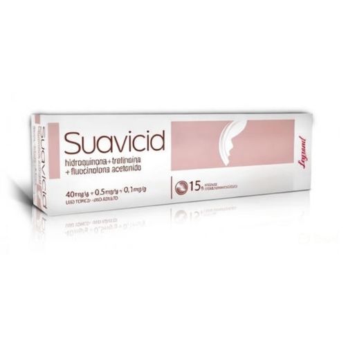 Pomada suavicid para o rosto 15g  melasma
