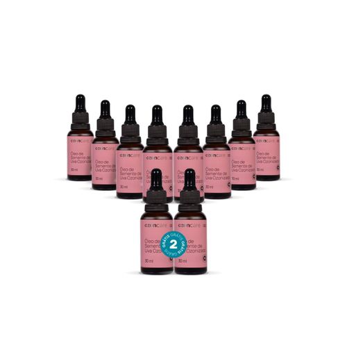 Kit Óleo de Semente de Uva Ozonizado - 30mL - Pague 8 Leve 10