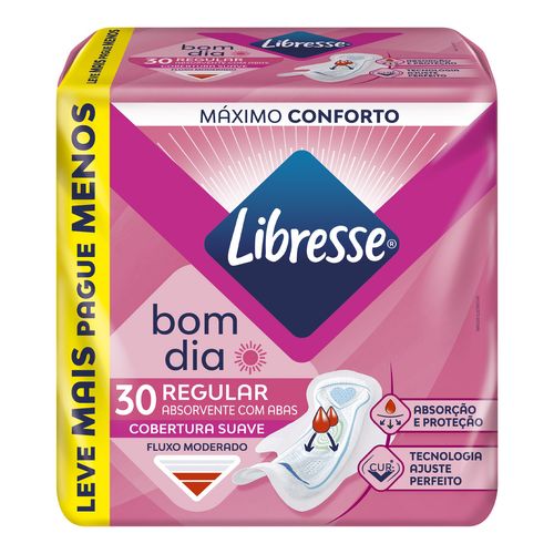 905704---absorvente-libresse-bom-dia-regular-com-abas-suave-30-unidades-1 905704---absorvente-libresse-bom-dia-regular-com-abas-suave-30-unidades-1