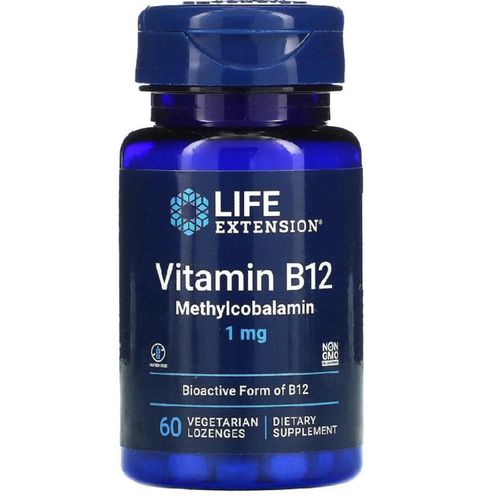 VITAMINA B12 METILCOBALAMINA 1MG 60 LOZENGES LIFE EXTENSION VITAMINA B12 METILCOBALAMINA 1MG 60 LOZENGES LIFE EXTENSION
