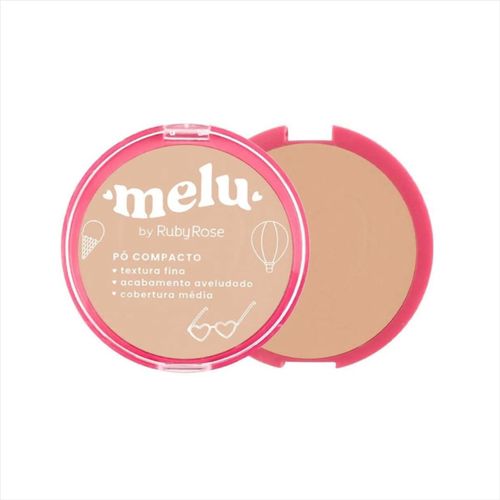 Ruby Rose Pó Compacto Melu RR853 10g c10 Ruby Rose Pó Compacto Melu RR853 10g c10