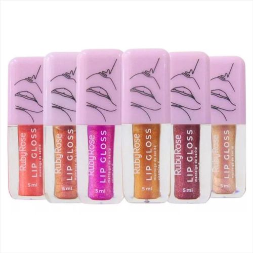 Ruby Rose Lip Gloss HB8234 5ml firework