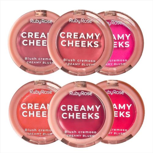 Ruby Rose Cream Cheeks Blush Cremoso 5,5g berry balm