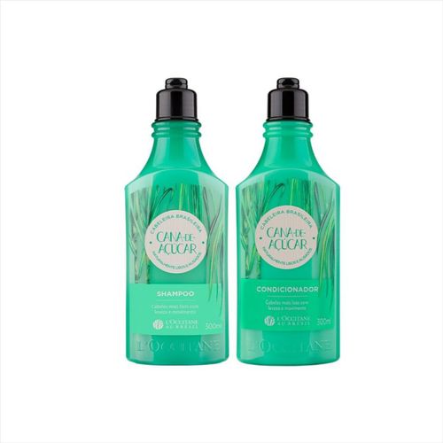 Kit L'occitane Cana de Açucar Shampoo e Condicionador 300ml Kit L'occitane Cana de Açucar Shampoo e Condicionador 300ml