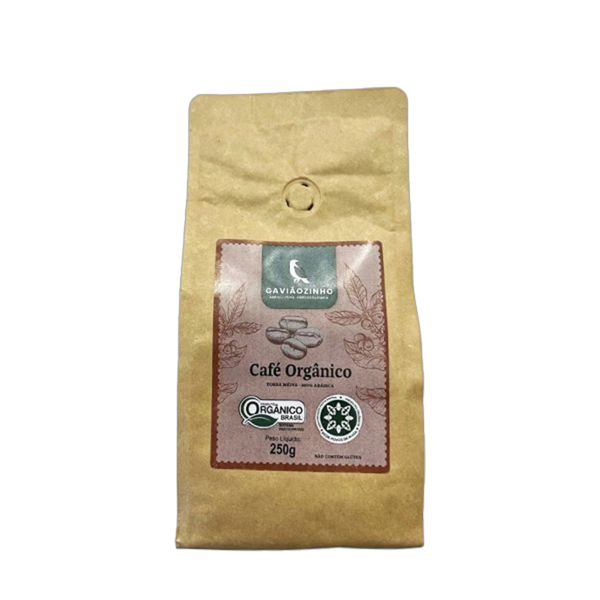 Café da Caatinga Moído Clássico Orgânico Gaviãozinho 250g