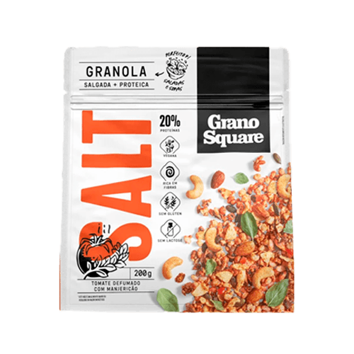 Granola Salt Tomate com Manjericão GranoSquare 200g